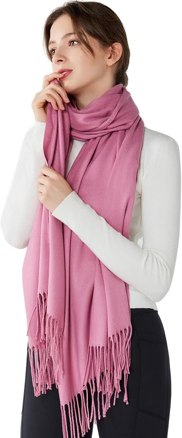 Pashmina suave y cálida para mujer miniatura 5