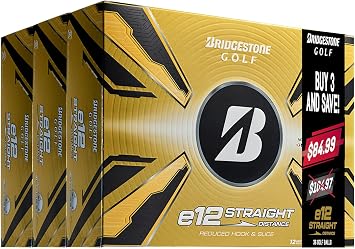 Bridgestone Golf e12 Straight Trifecta Pack Golf Balls
