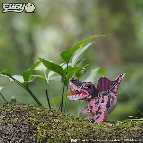 Miniatura 6 de Eugy Spinosaurus - Rompecabezas 3D de dinosaurio, 24 piezas, ecológico, juguetes educativos para niños, niñas y niños a partir de 6 años