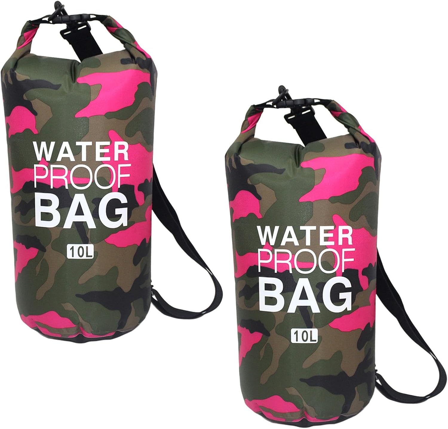 harayaa 2X Waterproof Dry Pouch Rafting Carry Bag Leakproof Bag Waterproof Dry Bag Portable Sack Drifting Bucket Bag Lightweight Materi