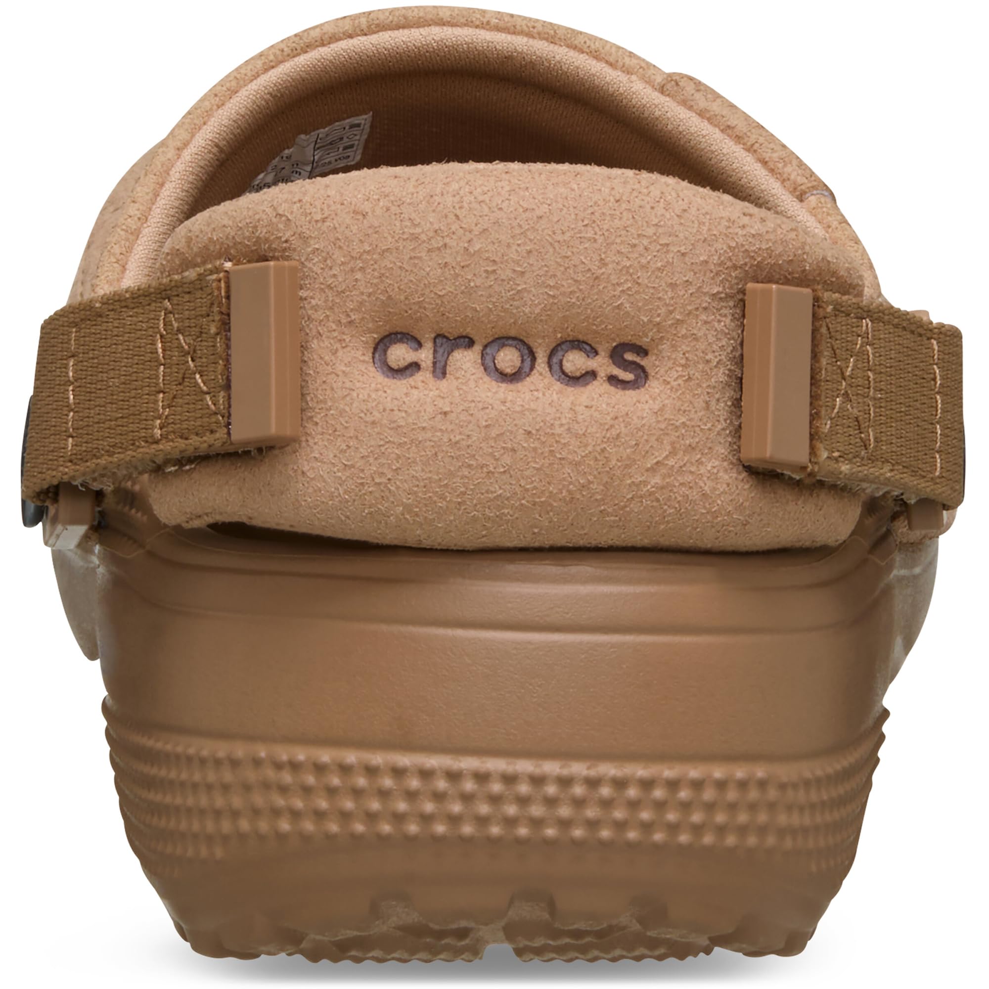 Crocs Zuecos de lona clásicos para mujer