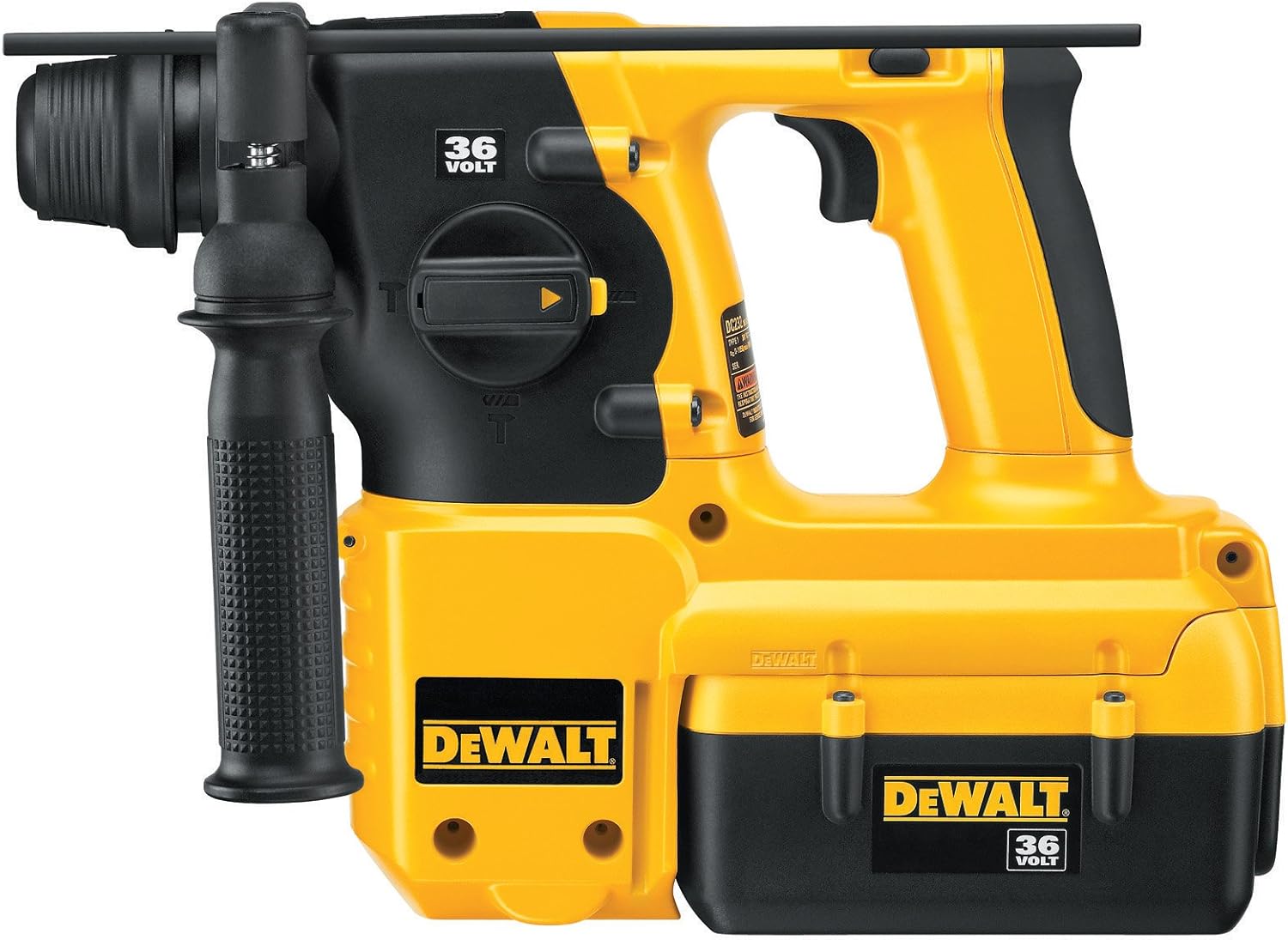 DEWALT DC233KL 36Volt Lithium Ion Cordless 1inch SDS Rotary Hammer