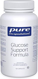 Pure Encapsulations - Glucose Support Formula - Hypoallergenic Supplement Supports Healthy Pancreas Function and Glucose Metabolism* - 60 Vegetable Capsules
