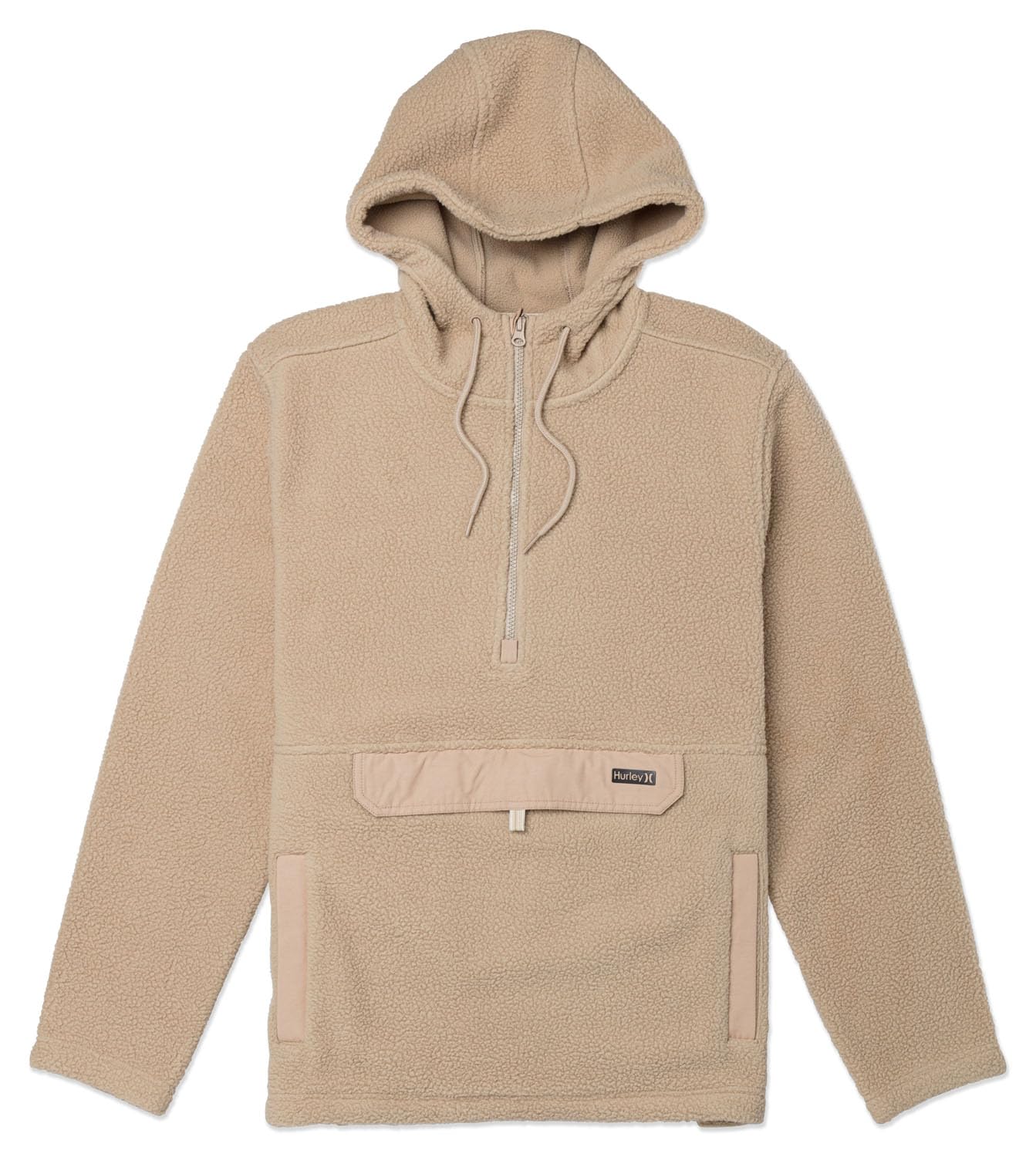 Hurley Burrito Sherpa Anorak Fleece Felpa Uomo (Pacco da 1)