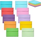 Slapaflife 50 pack 4x6 envelopes,4x6 colored envelopes for invitations, postcard, Wedding,Greeting Cards,Photos