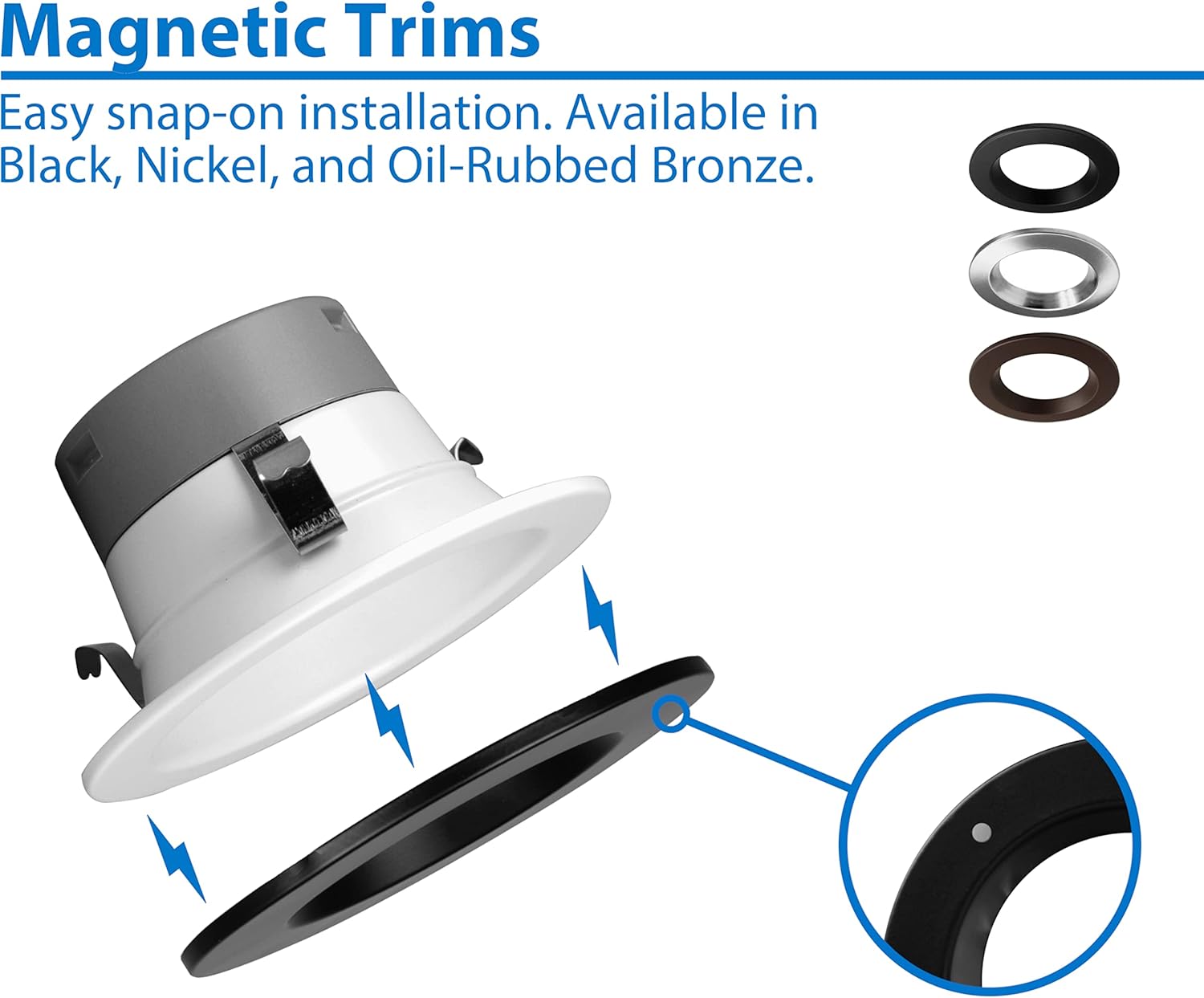 DLR4(v6) 4-inch White 3000K Recessed LED Downlight (12 Pack) (DLR46071203KWH-12PK)