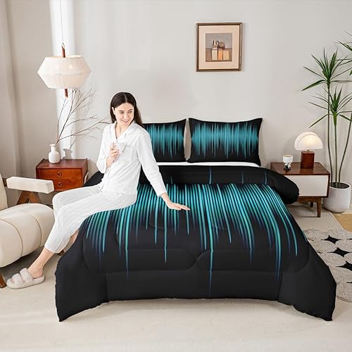 Miniatura 16 de Juego de edredón de la Torre Eiffel, juego de ropa de cama con estampado de flores de lavanda púrpura, romántica decoración de estilo floral de