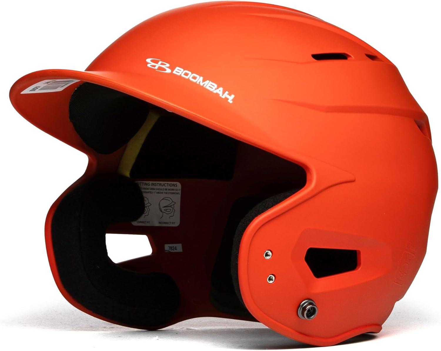 Boombah DEFCON Baseball/Softball Helmet Sleek Profile Matte Solid - Multiple Color Options - 2 Sizes