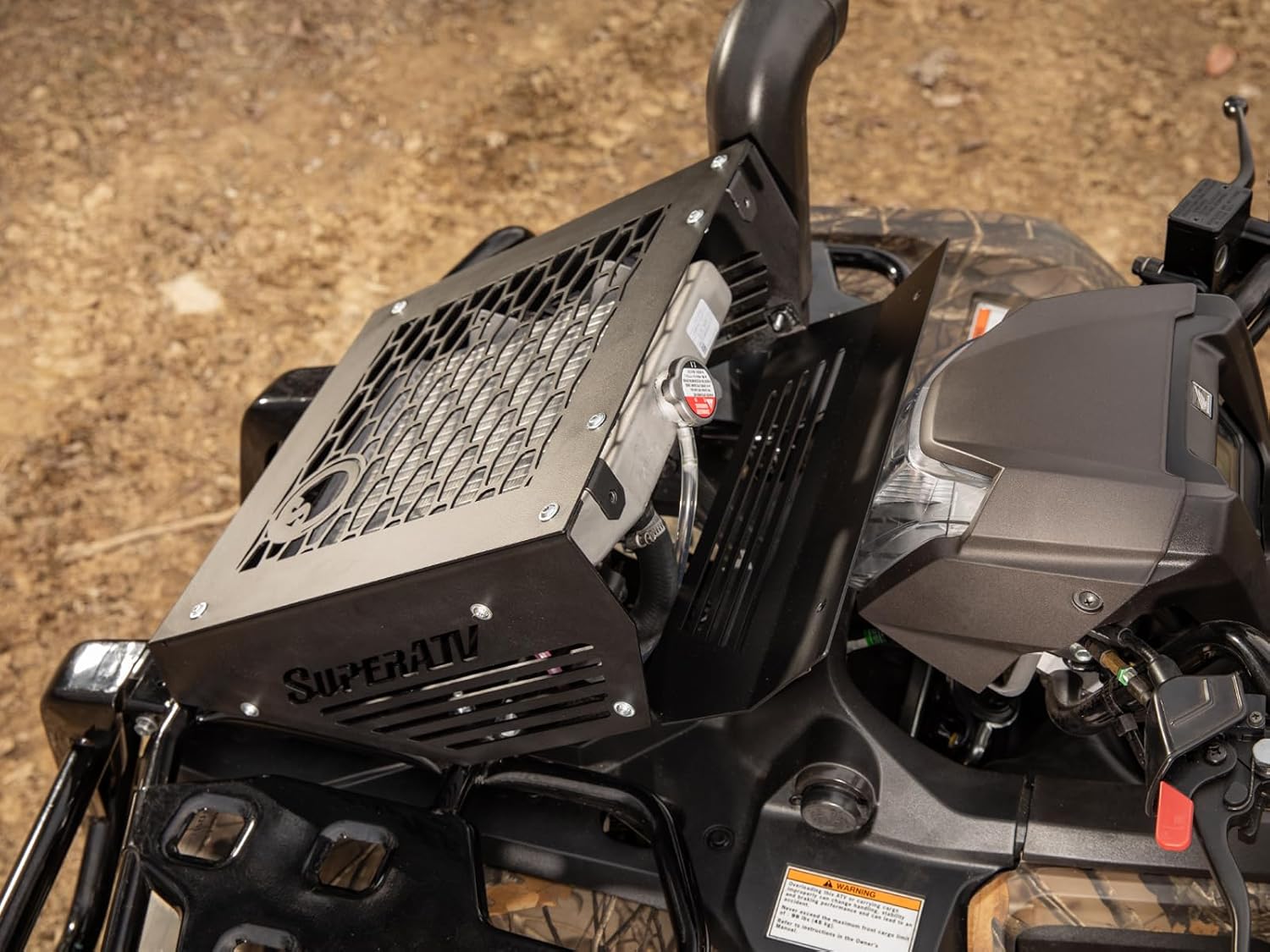 SuperATV Honda Rubicon 520 Radiator Relocation Kit 2020 +