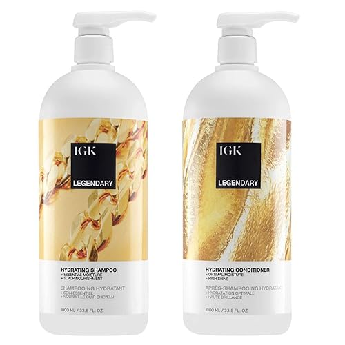 Miniatura 7 de IGK LEGENDARY Dream - Juego de champú y acondicionador para el cabello, saludable + hidratado + brillo, vegano + libre de crueldad, 8 onzas