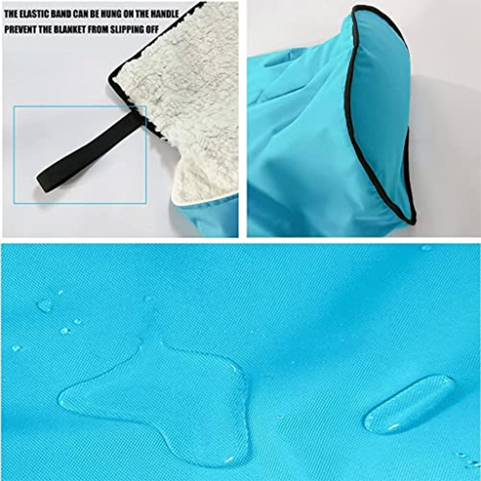 Manta Para Silla De Ruedas Cálida A Prueba De Viento, Saco Para Silla De Ruedas Con Forro Polar, Fundas Para Sillas De Ruedas Con Saco Deslizante Medio Envuelto Siamés, Para Accesorios Para Sillas De