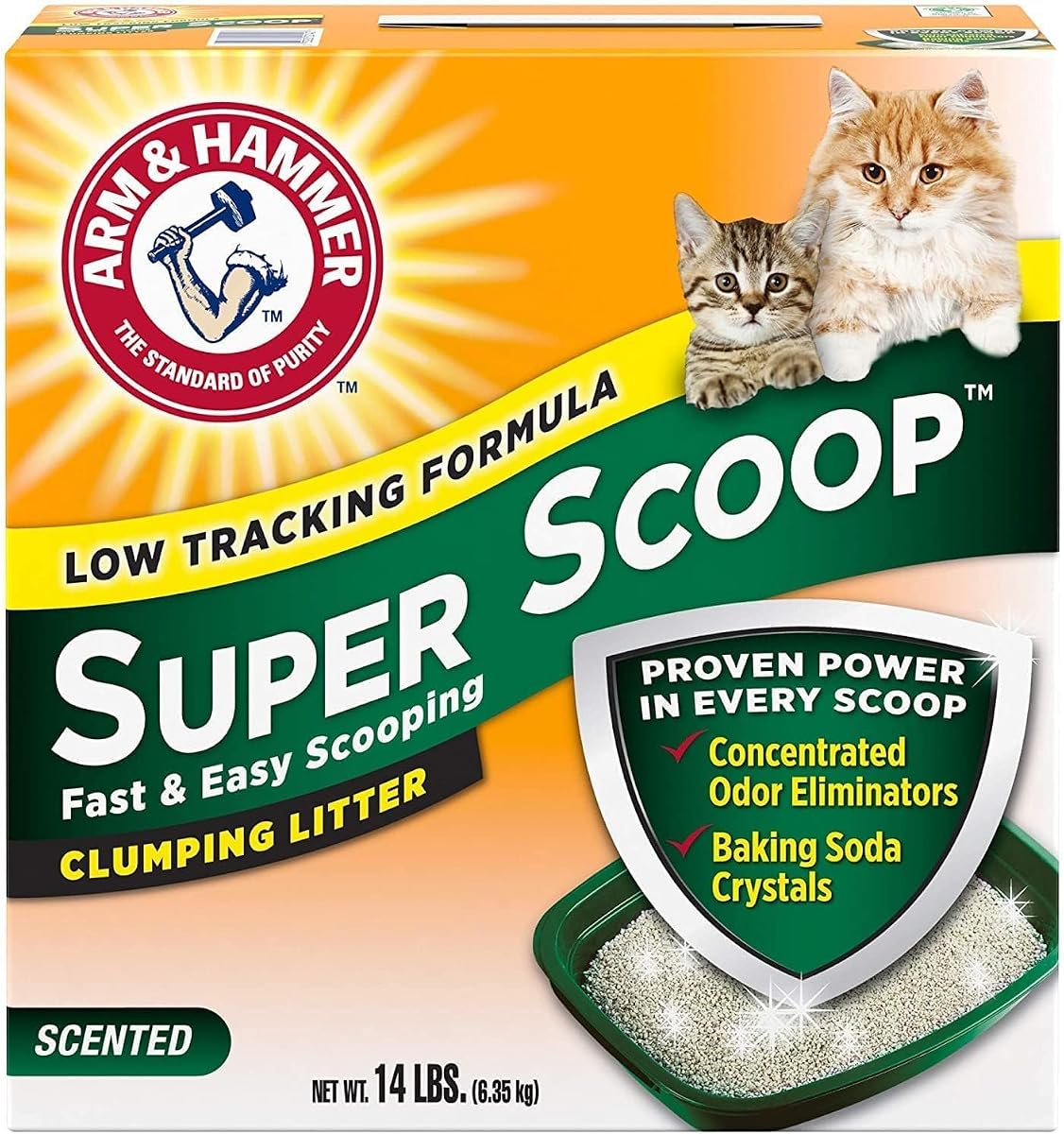 Super Scoop Clumping Litter Fresh Scent 14lb