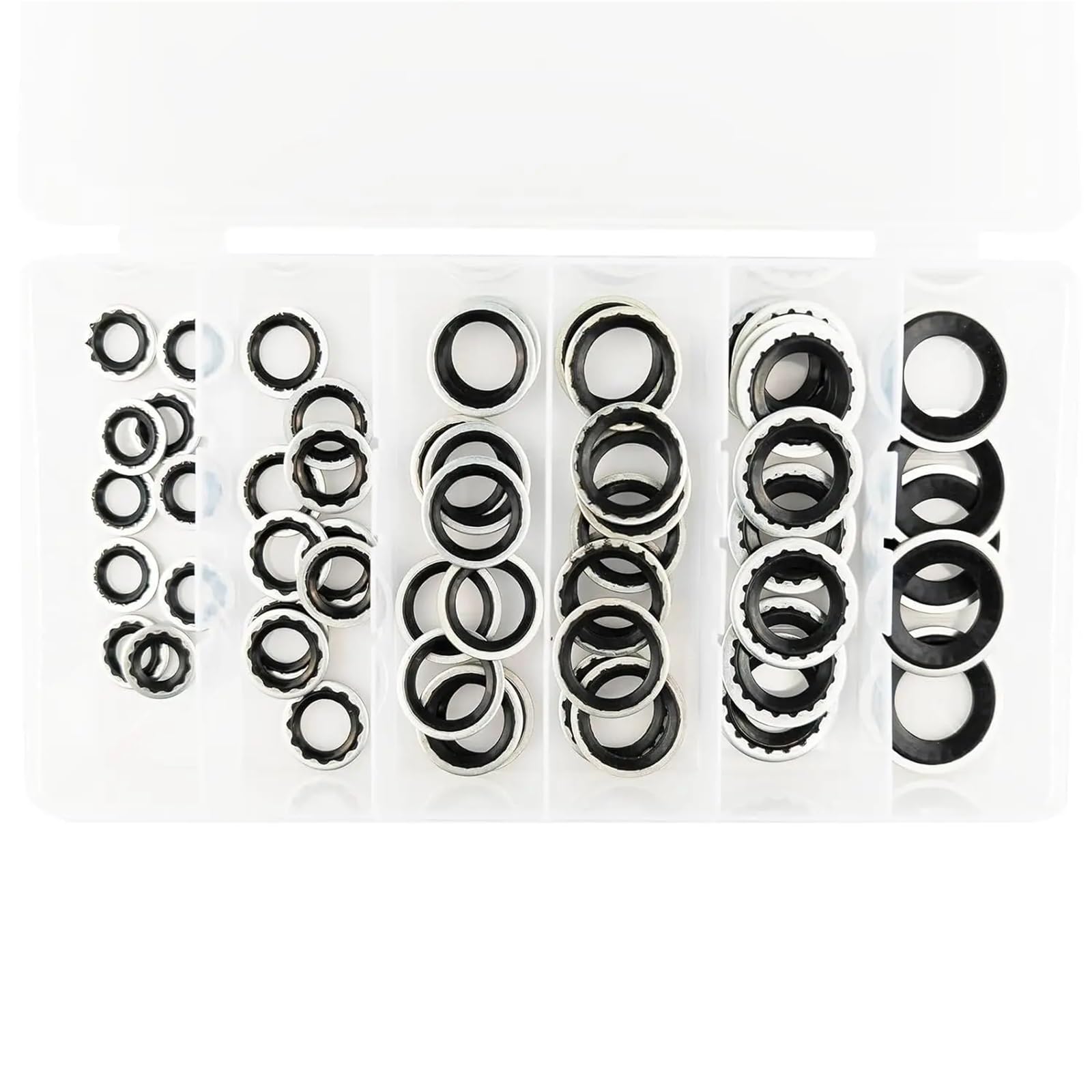 Kit de Joints pour Refroidisseur, Joint de compresseur de climatisation Automobile, kit de rondelles d'étanchéité pour Port de compresseur de climatisation, kit de Joints toriques pour climatiseur