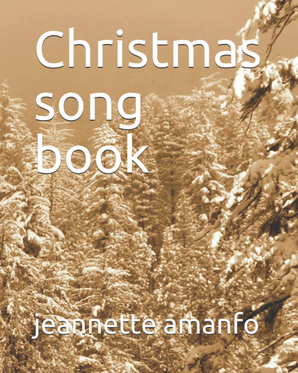Christmas song book