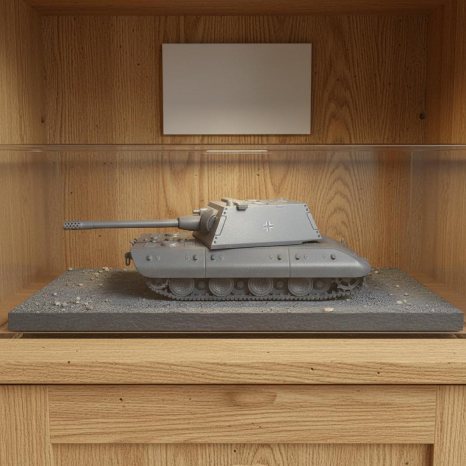 Modellino Pressofuso Del Carro Armato Heavy Tank Model Torretta Girevole Modellino Carro Armato 1:72 Dettagli con Dettagli Collezionisti, Scrivania, style to 1