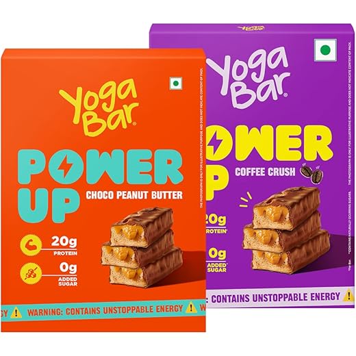 Yogabar Power Up Protein Bar 20g