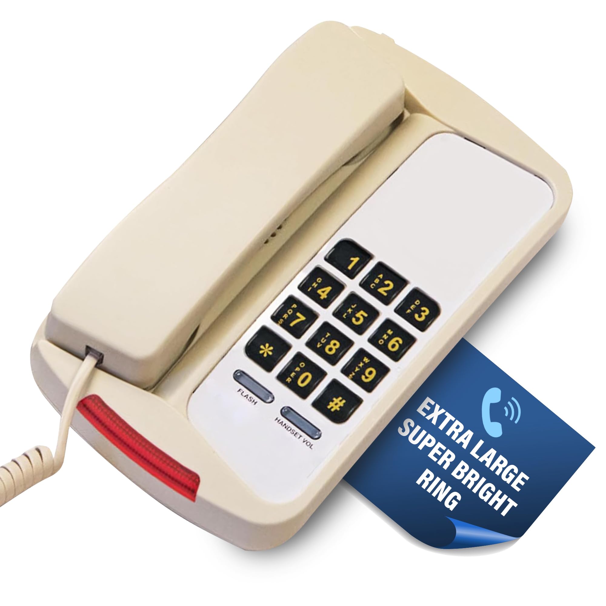 Amazon.com : D800C- Single Line Analog Deskset Telephone with