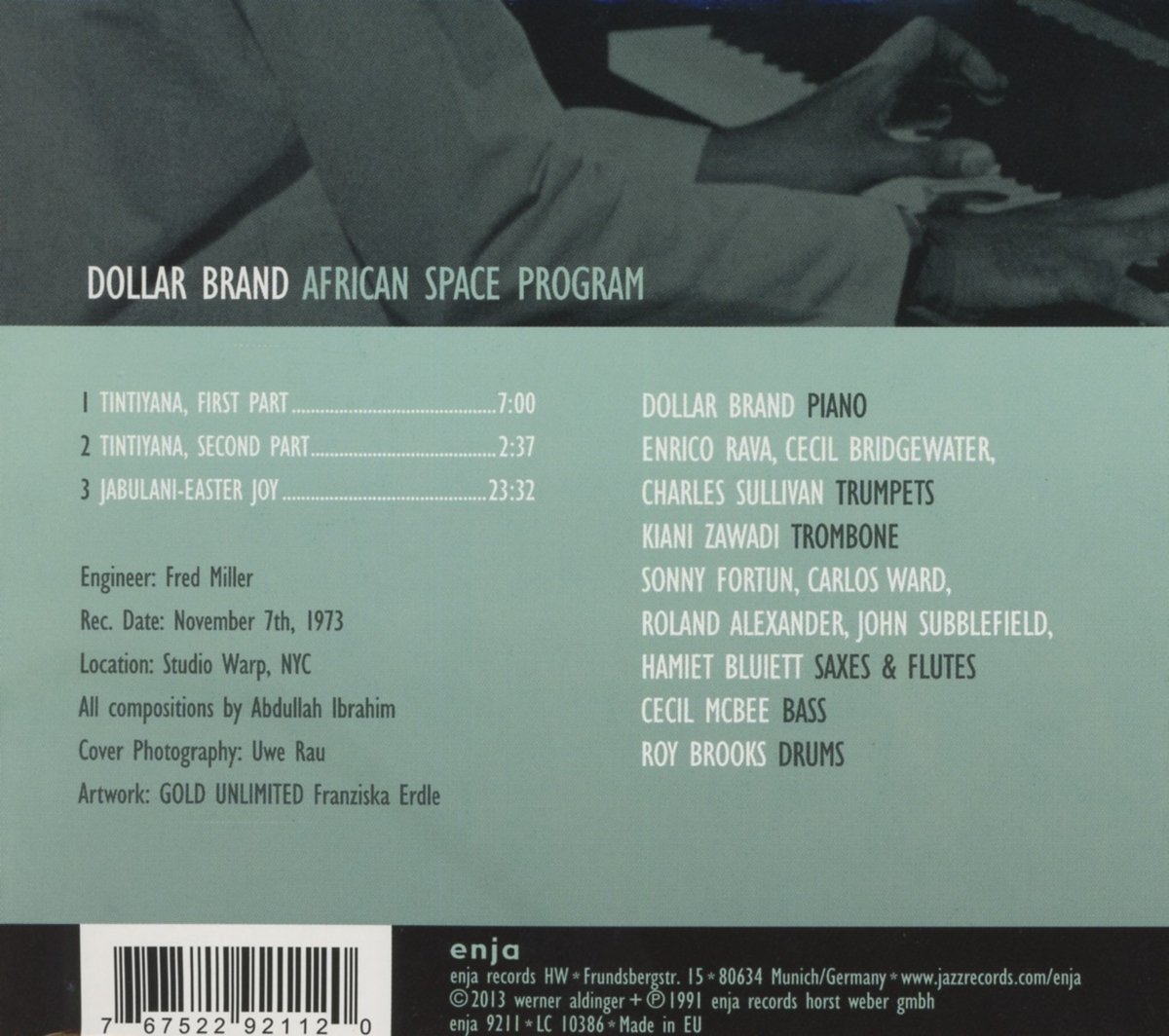 African Space Program (Enja Jazz Classics)