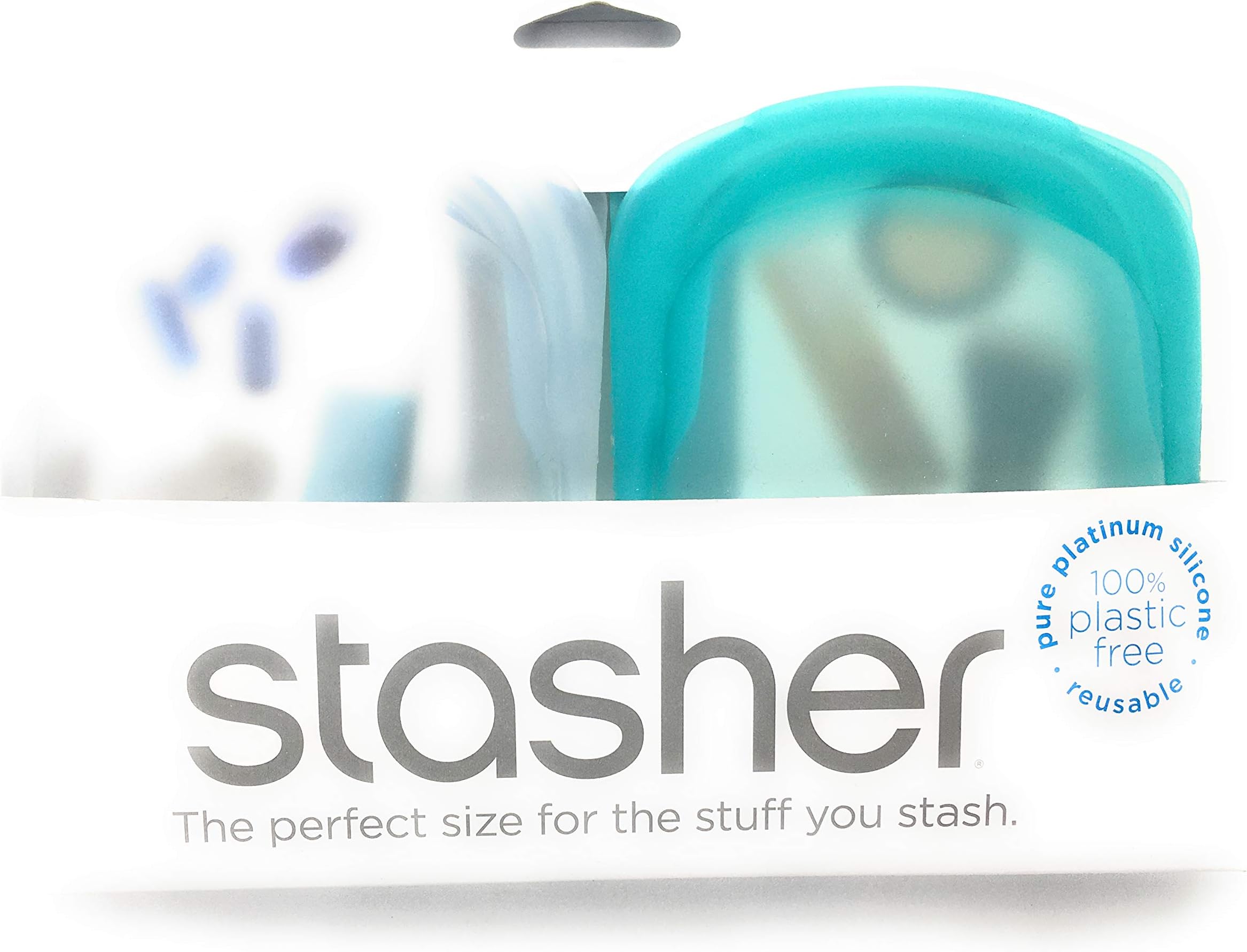 Clear And Aqua Pocket