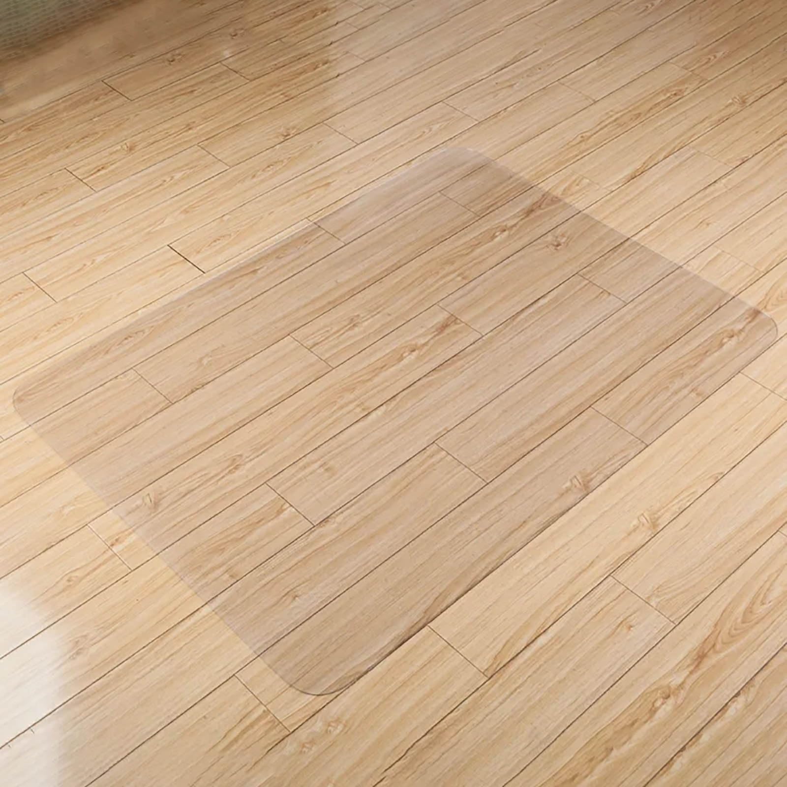 Computer Gaming Chair Mat Anti-Slip Desk Chair Mat Easy Glide Rectangle Floor Protectors For Hardwood Floors Clear Chair