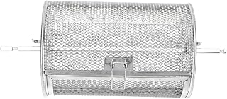 1set Rotary Grill Cage Shaft Stainless Steel Roasting Tool for Sweet Potatoes and Chestnuts Easy to Use Grilling Accessory for Ovens and Air Fryers