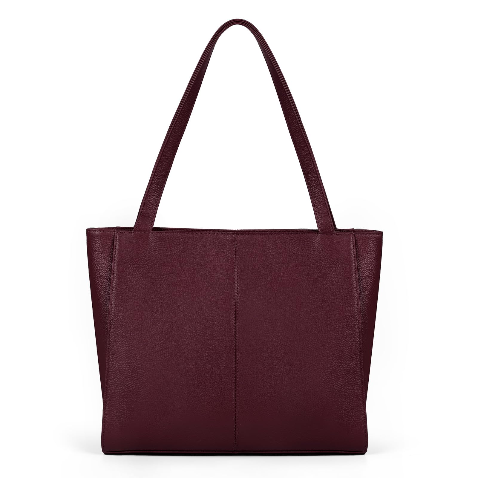 befen Echtleder Handtasche Damen Groß Shopper Tasche mit Laptopfach – Bild 8