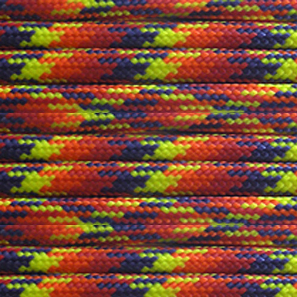 PARACORD PLANET 50 Feet Nylon 550lb Type III 7 Strand Paracord Phoenix Sun — image 1
