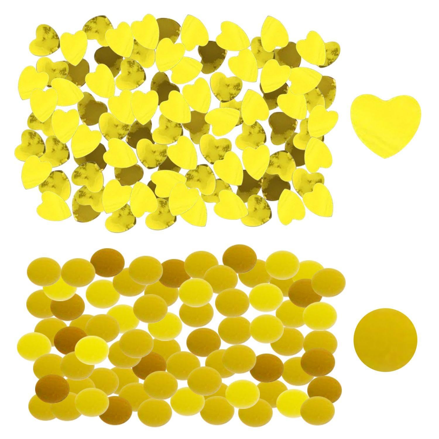 UBSIUH 50G Love Round Sequins, Balloon Fillers, Wedding Confetti, Birthday Party Decorations.