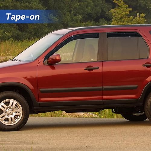 Miniatura 567 de Visores protectores de lluvia para ventana, deflectores de viento de canal exterior