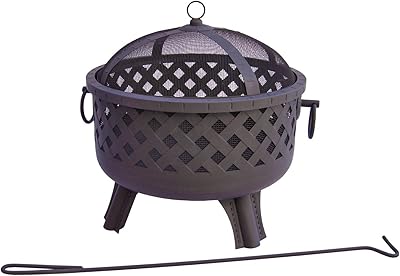 Garden Feelings Feuerschale 75 cm mit Funkenschutz: Amazon.de: Garten