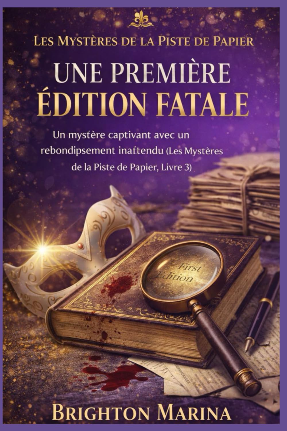 Une première édition fatale: Un mystère captivant avec un rebondissement inattendu (Les Mystères de la Piste de Papier, Livre 3)