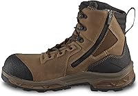 Vista 3 de Irish Setter, Kasota - Botas de trabajo para hombre, 6 pulgadas, impermeables, no metálicas, punta de seguridad