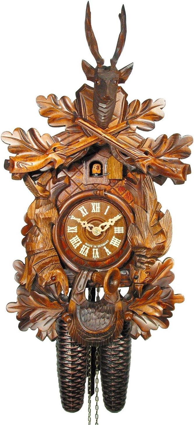 Cuckoo Clocks Hunting Clock, Hanging Animals
