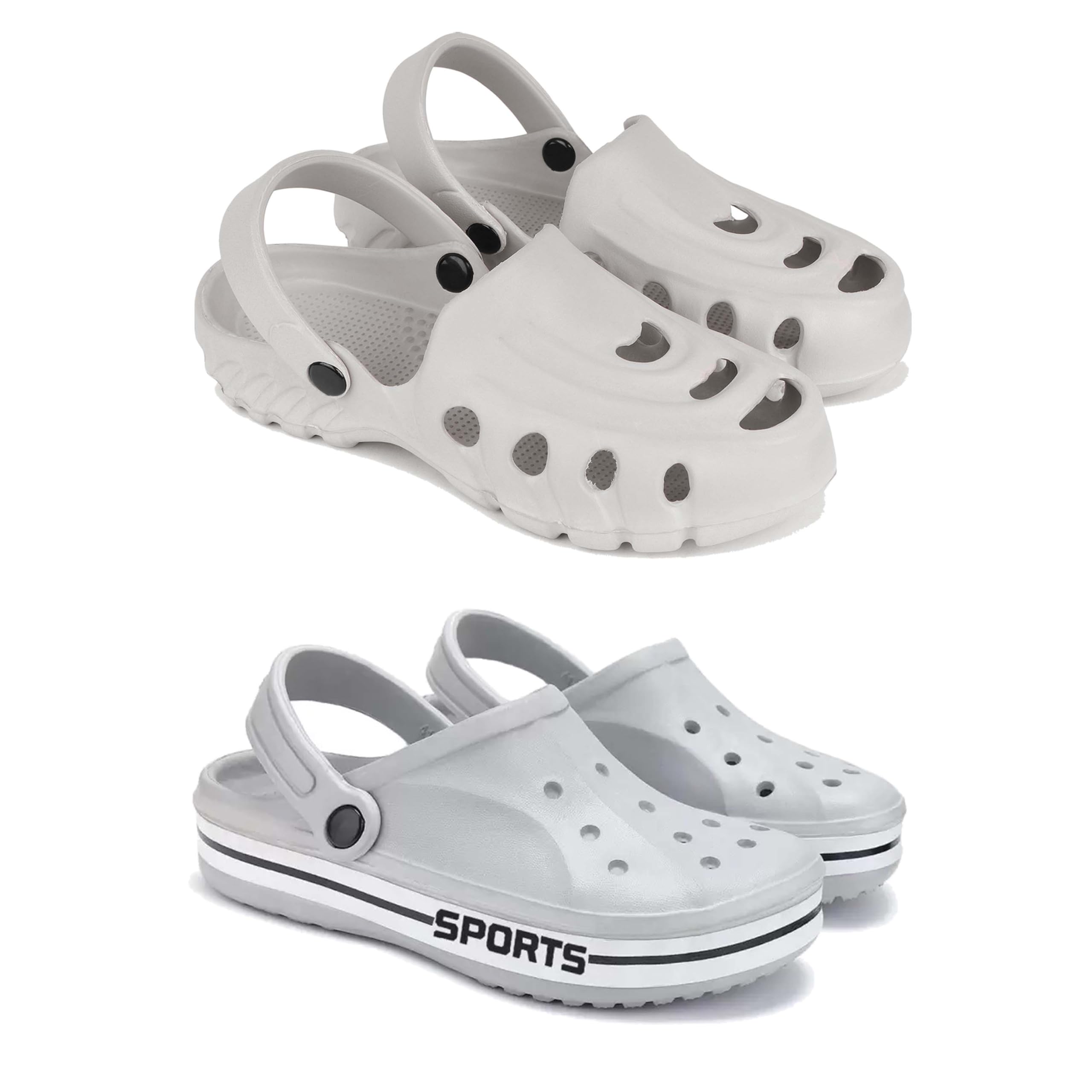 Men's Sandals Clogs | Lightweight Wear| Stylish & Easy to Wear For Men's GP-SAN-(2-COMBO)-3135-3067-image-43