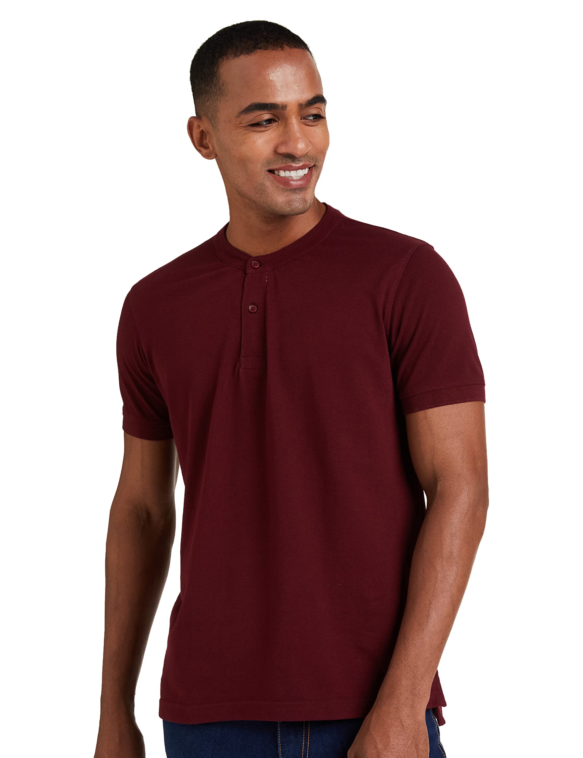 Men's Solid Regular Polo Shirt (Aw19mcpo)