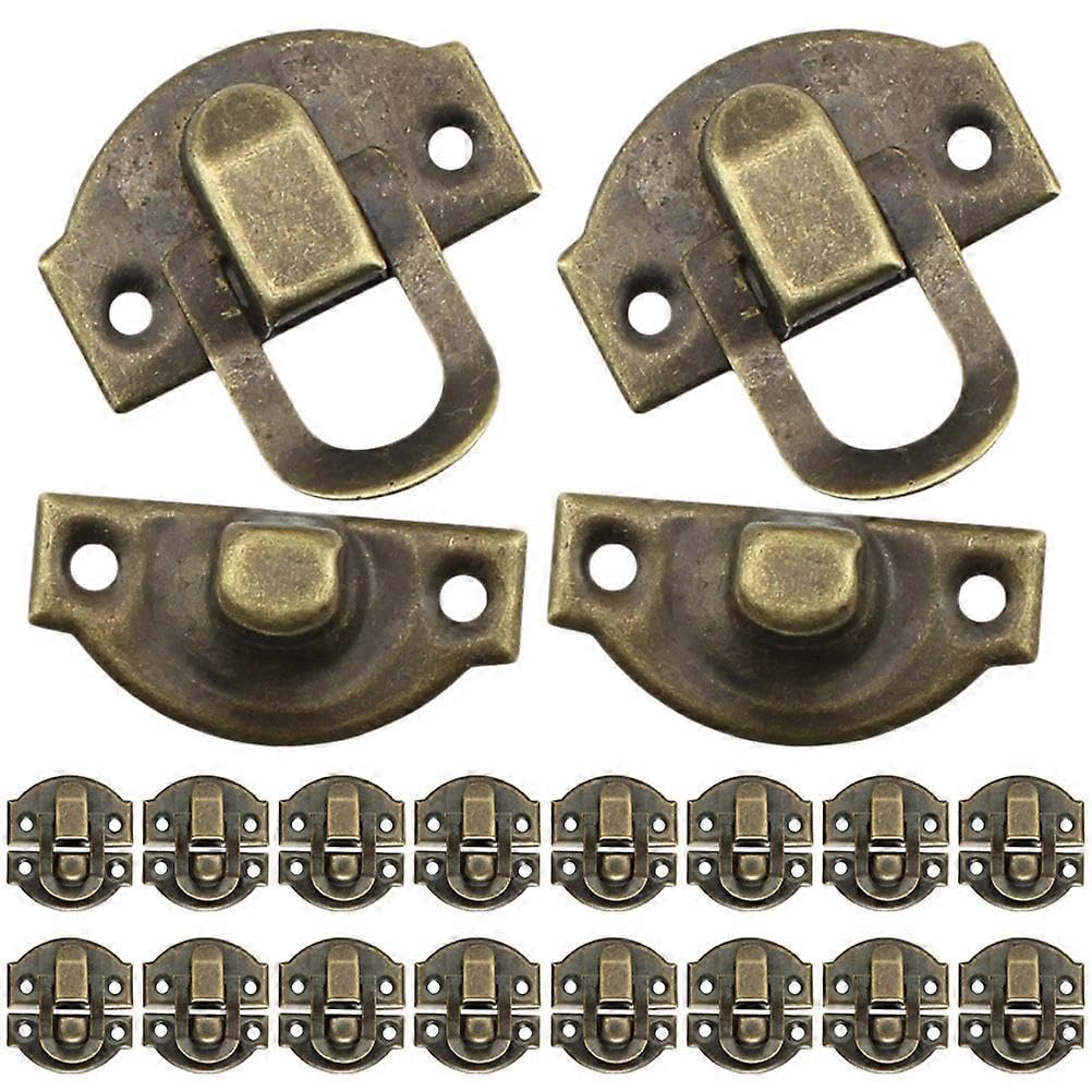 30pcs Hasp Lock Toggle Hasp Latch Cabinet Jewelry Box Hasp Latch Accessory