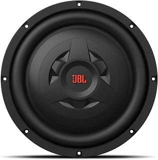 Club WS1000 - 10” shallow mount subwoofer w/SSI™ (Selectable Smart Impedance) switch from 2 to 4 ohm, Black