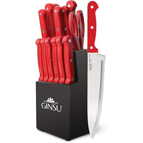 Ginsu Kiso 14-Piece Knife Set