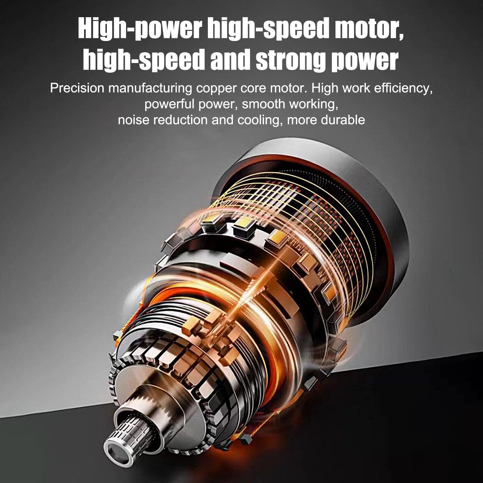 Sopladora de Hojas a Batería con Batería Potente con 2 Modos | Mini Soplador De Hojas Mochila Pequeño para Patio Exterior Terraza Césped Hogar Coche Taller