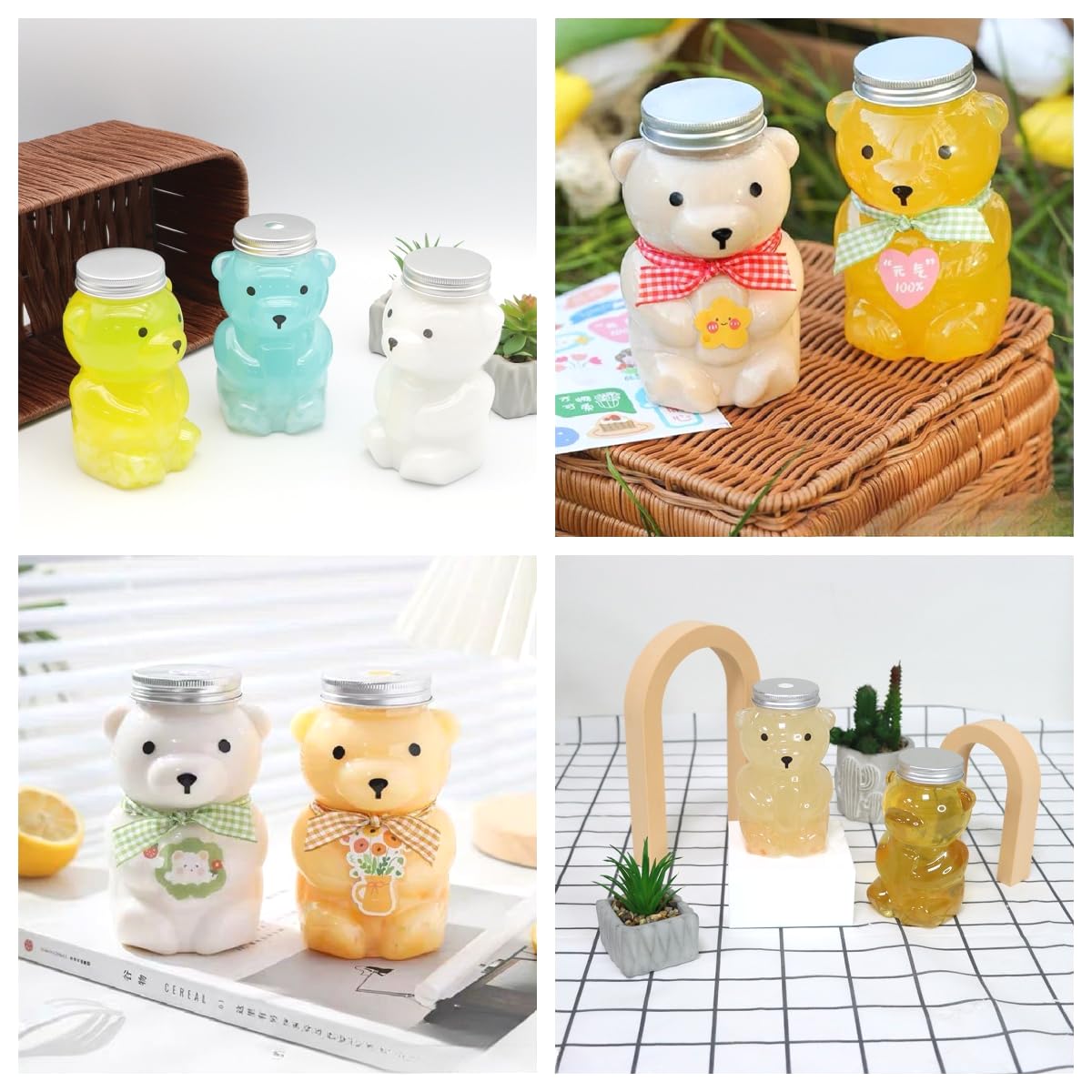 Amazon | Auyyhui ドリンクボトル 50 個・25 個セット 500ml フタ付き 