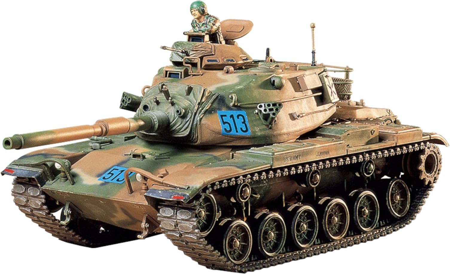 Tamiya 35140 1/35 Military Miniature Series No.140 American M60A3 Tank Plastic Model : Hobbies