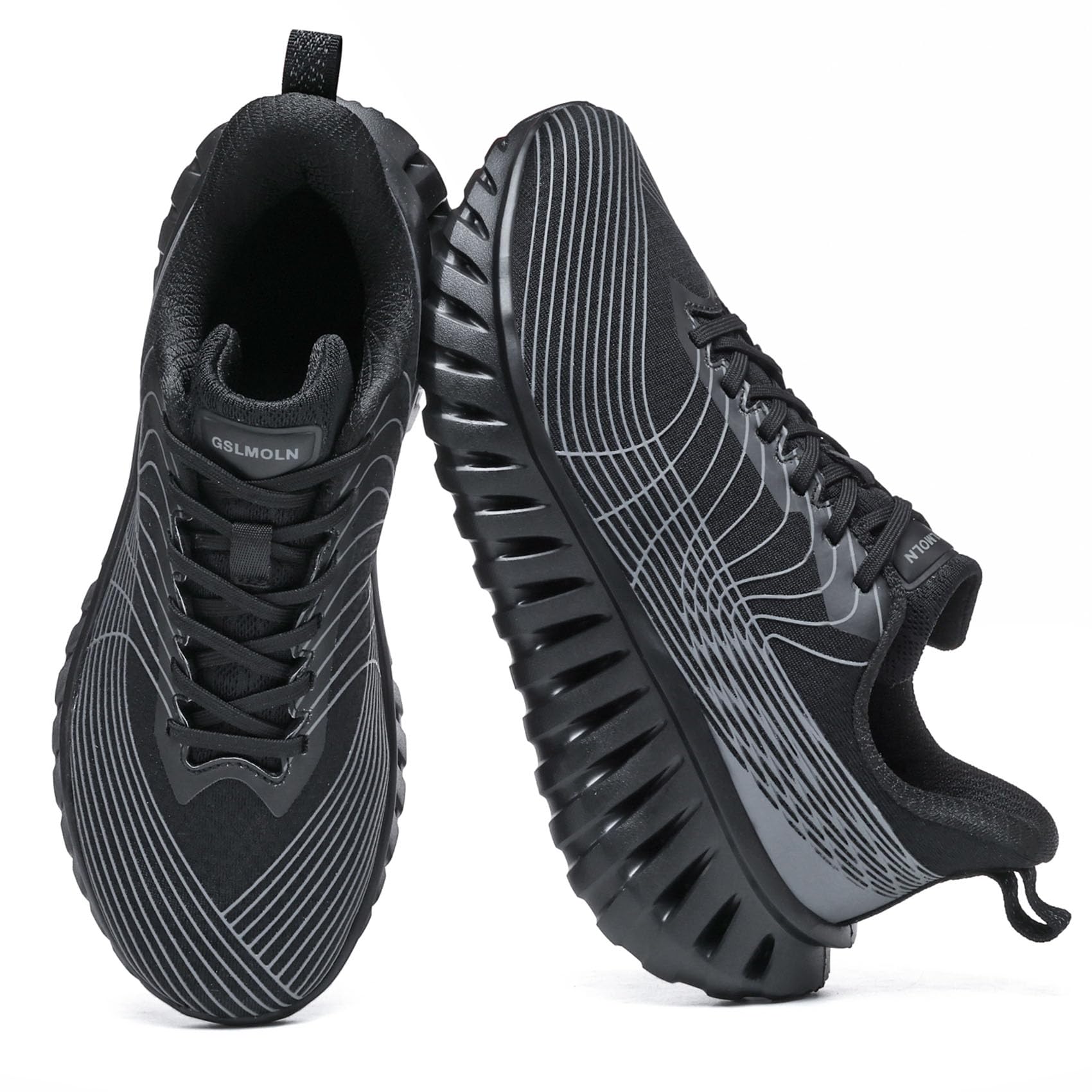 GSLMOLN Walkingschuhe für Herren Sneaker