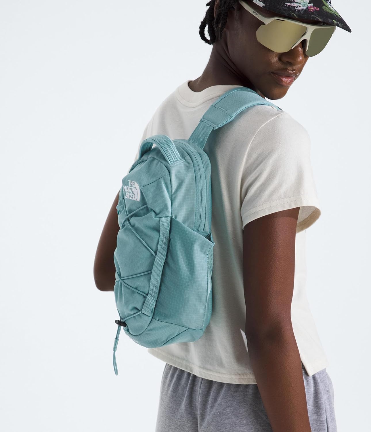 THE NORTH FACE Borealis SIing Bag | Crossbody Adjustable Strap, Water Repellent Finish, Multiple Compartments, Tablet Sleeve - Image 5