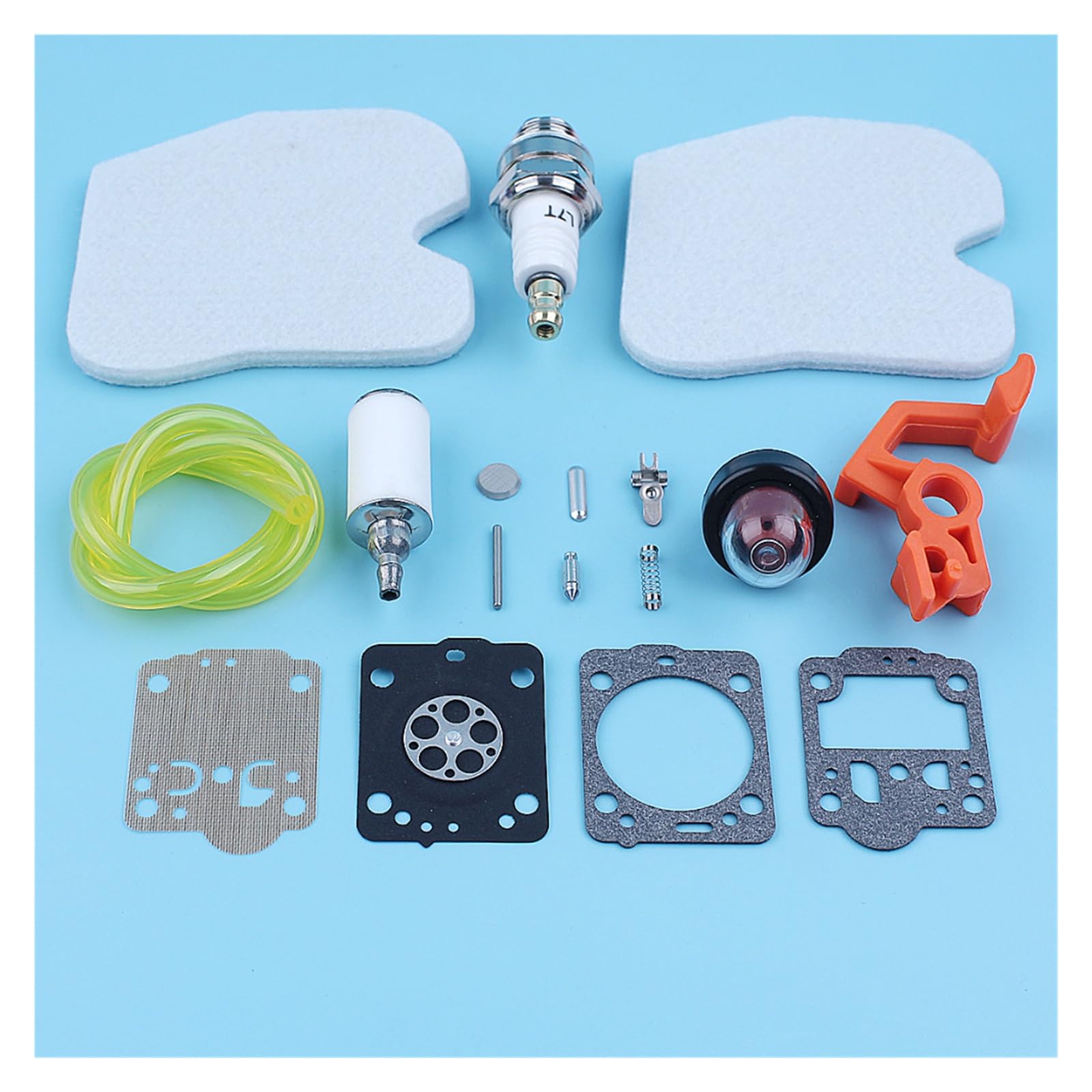 Service Carb Kit filtre à carburant air for McCULLOCH CS340 CS380 tronçonneuse ligne de gaz ampoule d'amorçage ensemble bougies d'allumage pièce rechange