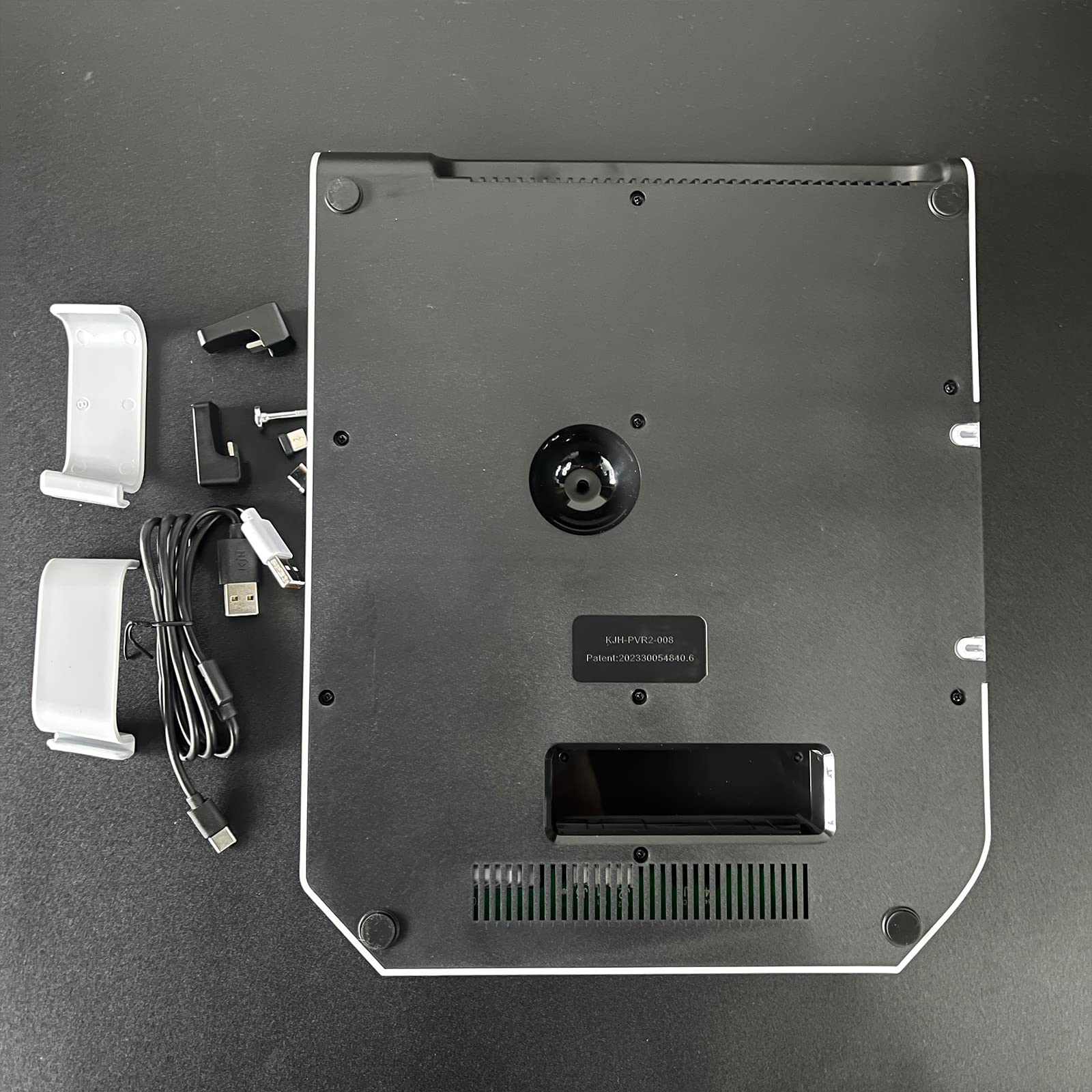 Supporto Ventilatore Controller Caricabatterie Dock Silenzioso Ventilatore Auricolare Per 2 Stoccaggio Verticale Stand