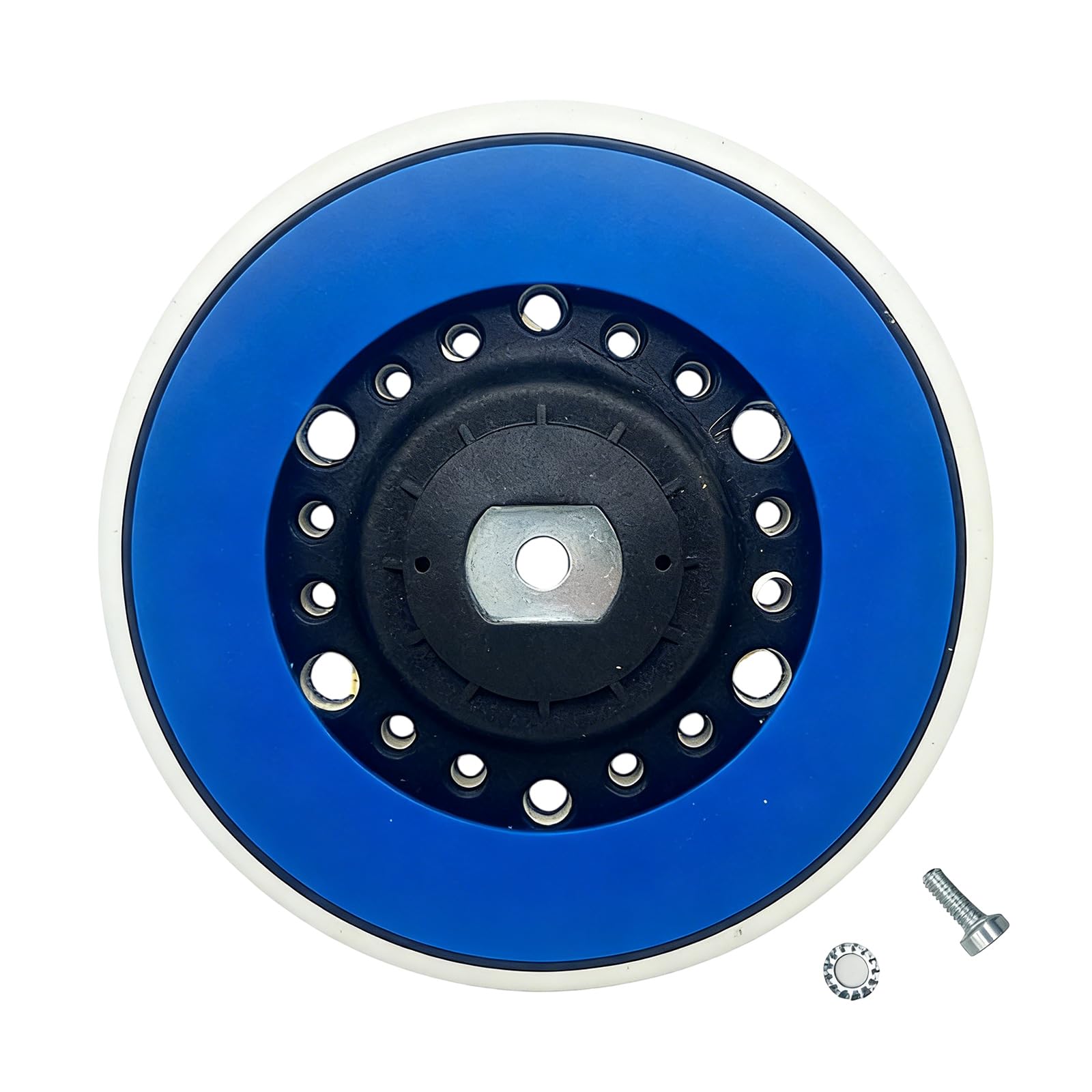 Ordinaryone Duty 6Inch Sanding Backer Plate For Dry Grinding Machines Most Stability And Grip For Woodworking Sanding Pad