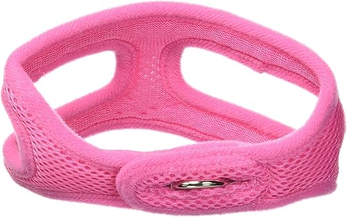 Miniatura 2 de Arnés ChokeFree de malla velpro, mascota, hombro cuello, XS, Rosado