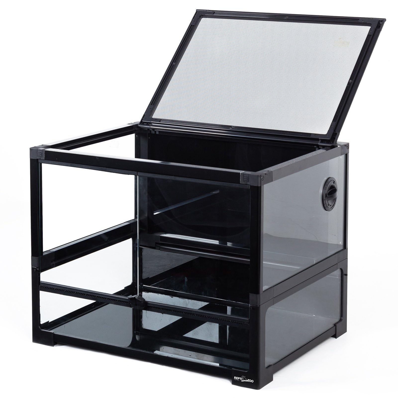 ReptiZoo Terrario de cristal Easy-Build (45 x 45 x 32 cm), se puede enviar (NRK0116)