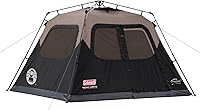 Coleman Instant Camping Tent for 4-10 People: 60-Second Setup, Dark Room Tech, WeatherTec Dry System