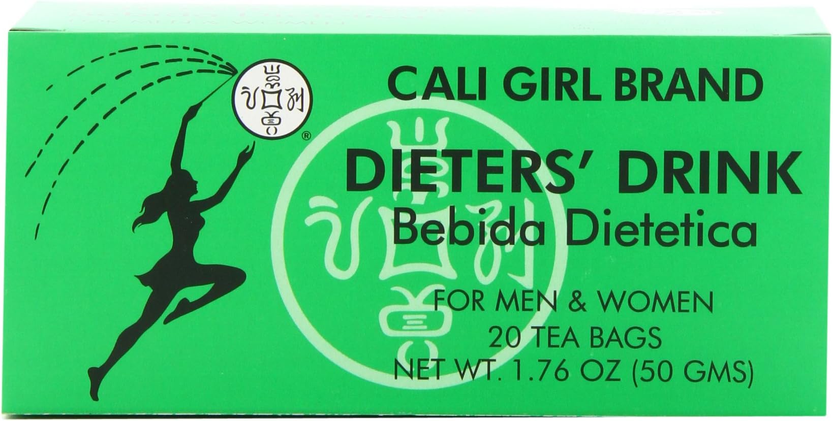 Cali Girl Brand Dieter's Tea Drink, 20-Count